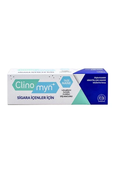 Clinomyn Sigara İçenlere Özel Diş Macunu 75 ml