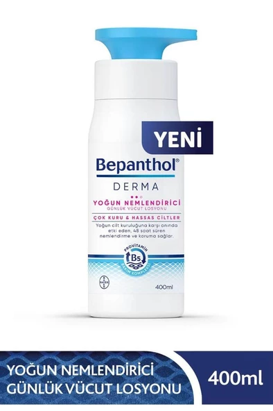 Bepanthol Derma Yoğun Nemlendirici Vücut Losyonu 400 ml