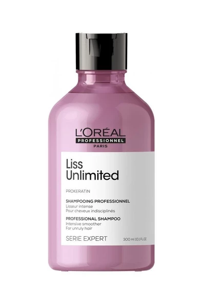 Loreal Serie Expert Liss Unlimited Şampuan 300 ml ürün görseli 1