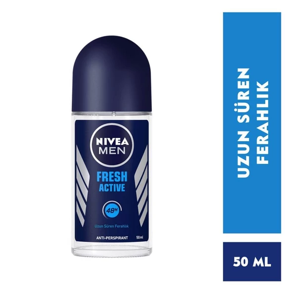 Nivea Men Fresh Active Roll On Deodorant 50 ml - 2