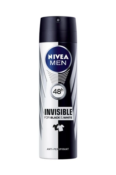 Nivea Men Black & White Invisible Deodorant 150 ml