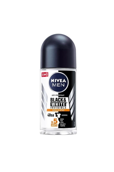 Nivea Men Black&White Güçlü Etki Roll On Deodorant 50 ml