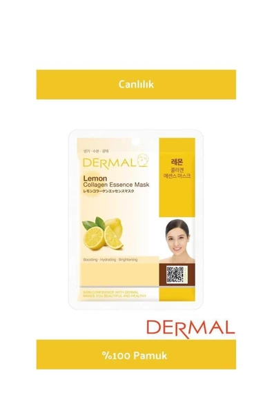 Dermal Lemon Collagen Essence Maske