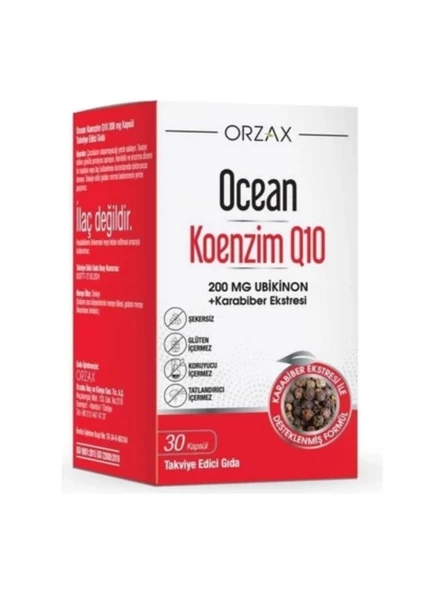 Ocean Koenzim Q10 200 mg 30 Kapsül ürün görseli