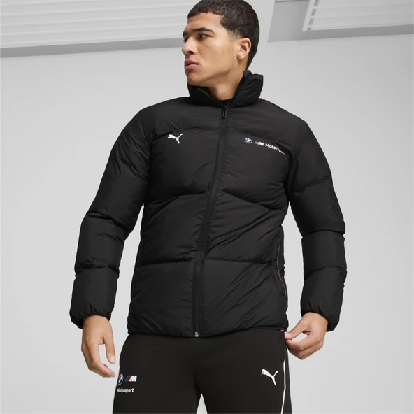Puma BMW Mms Ess+ Puffer Jacket Erkek Ceket 62749701 - 8