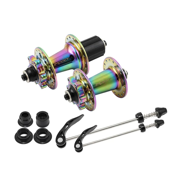 Impact MH920 Rulmanlı Ön Arka Göbek Seti 6 Vida 32 Delik QR ve Sokma Mil Uyumlu Oilslick HZN-807 - 2