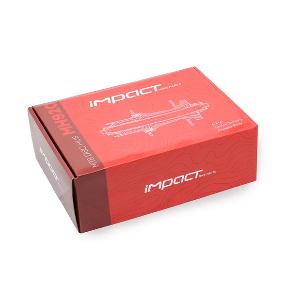 Impact MH920 Rulmanlı Ön Arka Göbek Seti 6 Vida 32 Delik QR ve Sokma Mil Uyumlu Oilslick HZN-807 - 3