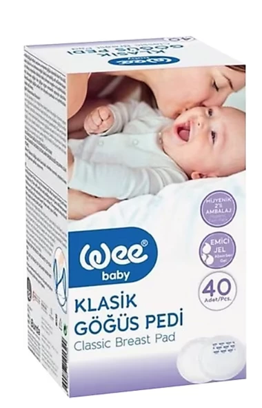 Wee Baby Klasik 40'lı Göğüs Pedi