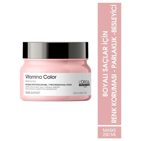 Loreal Serie Expert Vitamino Color Maske 250 ml