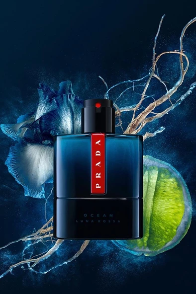 Prada Luna Rossa Ocean EDT 100 ml Erkek Parfüm - 2