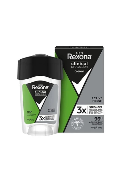 Rexona Clinical Protection Shower Cream Men Stick Deodorant 45 ml - 3