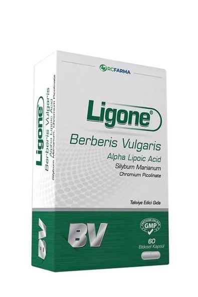 Rcfarma Lıgone Berberis Vulgaris Alpha Lipoic Acid 60 Kapsül