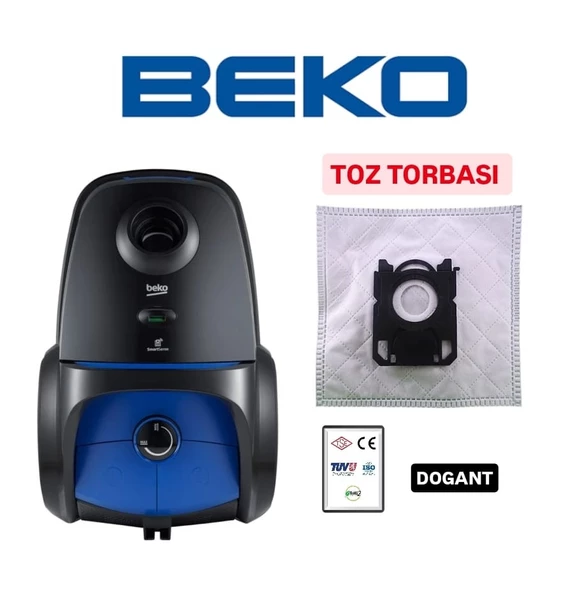 Beko Elektrik Süpürgesi Hepa Toz Torbası 10 Adet