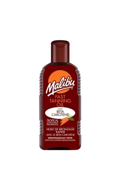 Malibu Fast Tanning Oil 200 ml Hızlı Bronzlaştırıcı Yağ