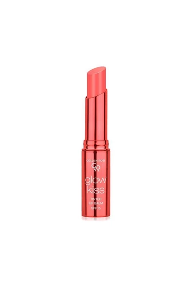 Golden Rose Glow Kiss Tinted Lip Balm 04 Peach Shake Ruj