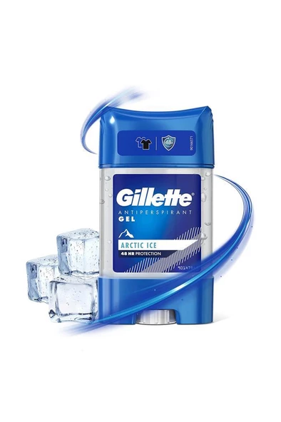 Gillette Antiperspirant Arctic Ice Jel Deodorant 70 ml - 2