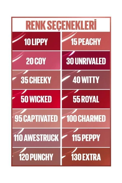 Maybelline New York Super Stay Vinyl Ink 110 Awestruck Ruj - 2