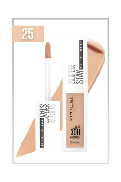 Maybelline New York Super Stay 30H Active Wear 25 Medium Kapatıcı