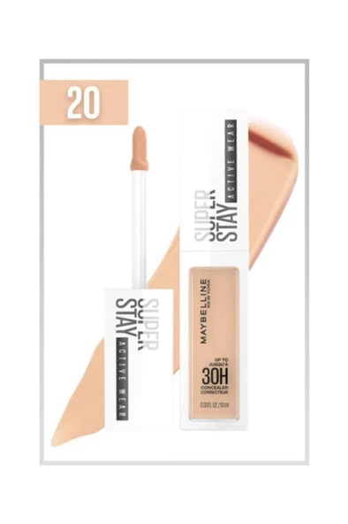 Maybelline New York Super Stay 30H Active Wear 20 Sand Kapatıcı