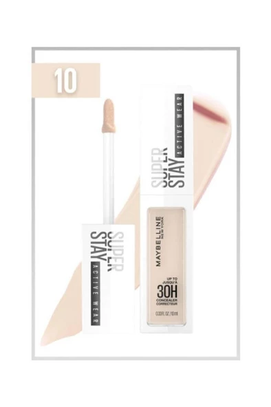 Maybelline New York Super Stay 30H Active Wear 10 Fair Kapatıcı