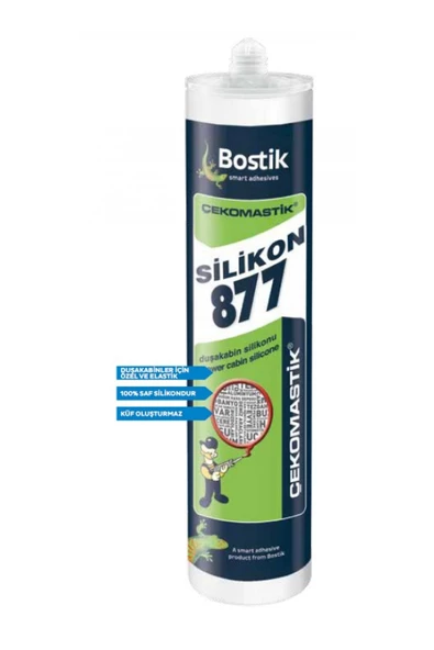 Bostik Duşakabin Silikonu Çekomastik 877 - 2