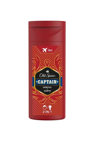 Old Spice Captain Shower 50 ml Duş Jeli+Şampuan