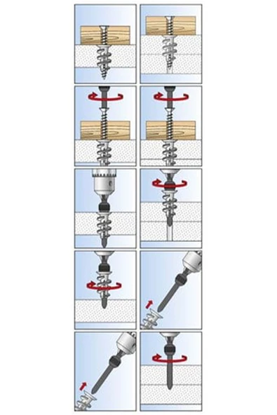 FİSCHER GK ALÇIPAN DÜBELİ 100 LÜ - 4