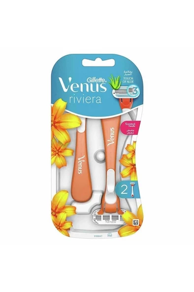 Gillette Venus Riviera Kadın 2'li Tıraş Bıçağı - 2