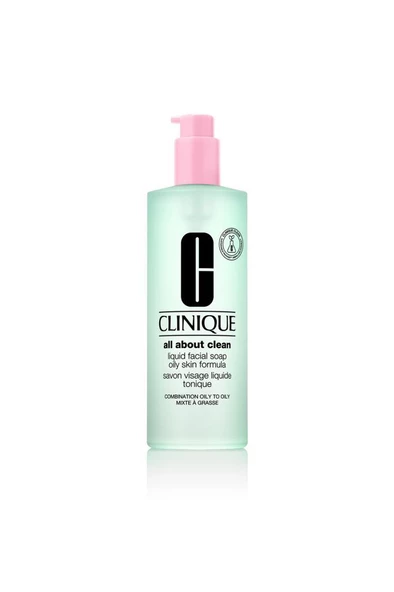 Clinique All About Clean Facial Soap Oily Skin 400 ml  Yüz Temizleme Jeli