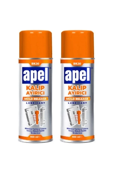 BK30 Kalıp Ayırıcı Sprey 400 Ml x 2 Adet