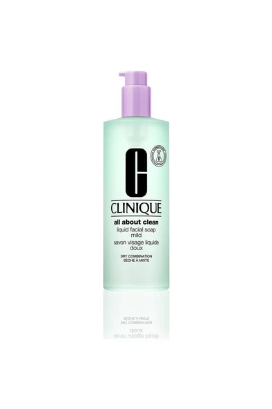 Clinique All About Clean Facial Soap Mild 400 ml Yüz Temizleme Jeli