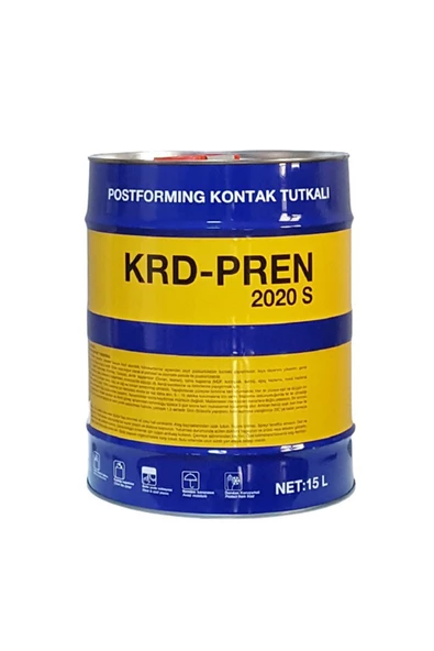 KRD Pren 2020 Şeffaf Postforming & Kontak Tutkal (15 Lt)