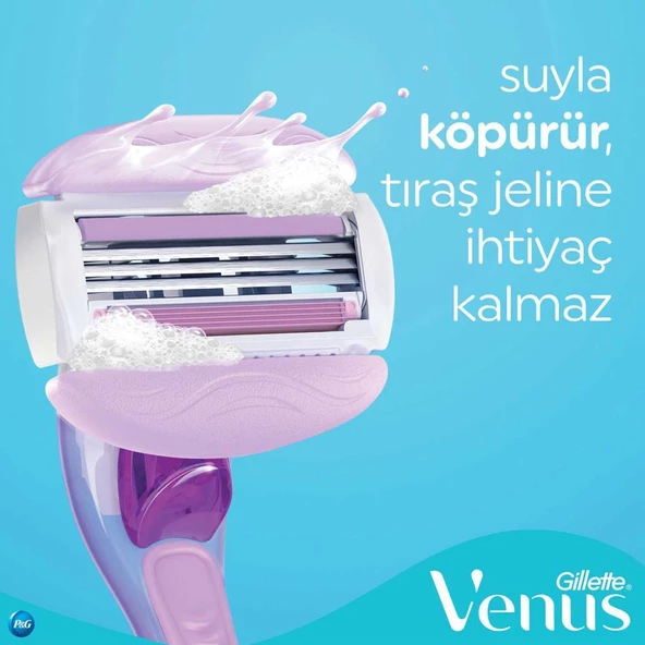 Gillette Venus Comfort Glide Breeze Kadın Tıraş Makinesi+Yedek Başlık - 3