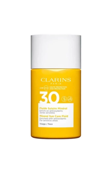 Clarins Mineral Sun Care Fluid SPF30 30 ml Güneş Koruyucu