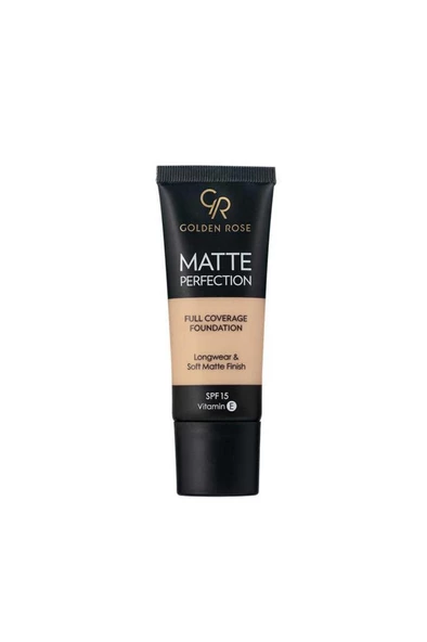 Golden Rose Matte Perfection Full Coverage Foundation Natural 4 ürün görseli