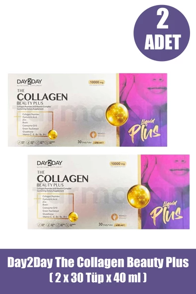 Day2Day The Collagen Beauty Plus 30 Tüp x 40 ml 2 ADET ürün görseli 1