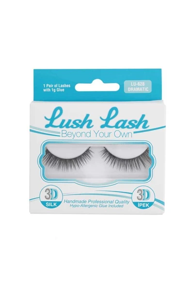 Lush Lash 3D İpek Kirpik 628 Dramatic