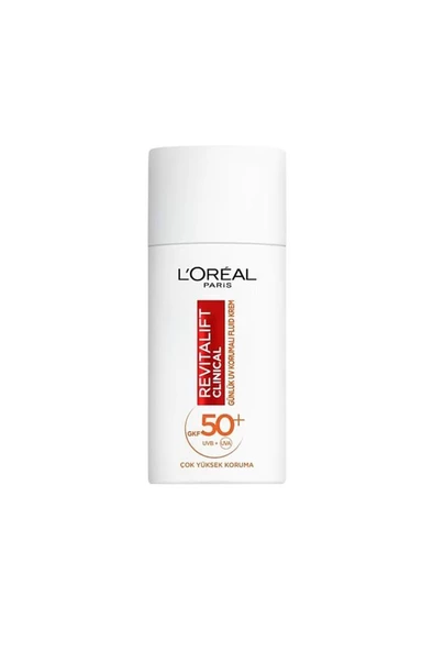 Loreal Paris Revitalift Clinical SPF50 Fluid Cream 50 ml Güneş Kremi