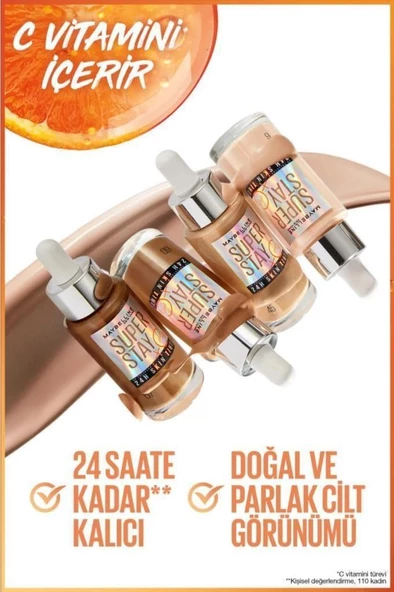 Maybelline New York Super Stay 24H Skin Tint 40 Fondöten - 2