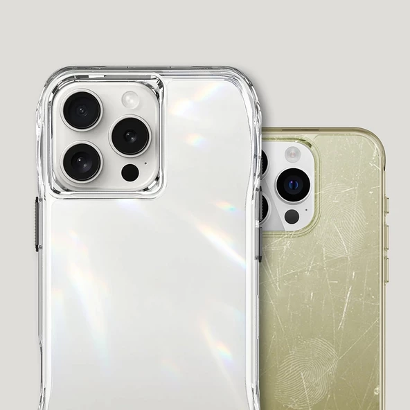 Apple iPhone 16 Pro Max Kılıf Airbagli Şeffaf Redclick İncek Kapak - Resim 9