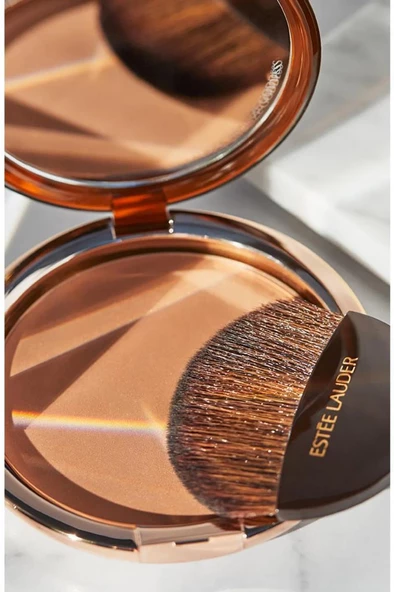 Estee Lauder Bronze Goddess Powder Bronzer 02 Medium Bronzlaştırıcı - 5
