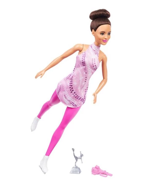 Barbie Kariyer Bebekleri Buz Pateni HRG37 - 2