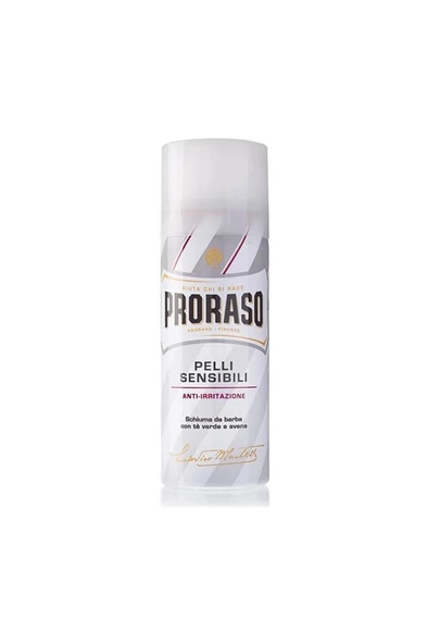 Proraso Pelli Sensibili Yeşil Çay Özlü 50 ml Tıraş Köpüğü