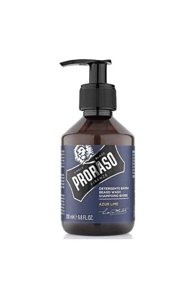 Proraso Beard Wash Shampoing Azur Lime 200 ml Sakal Şampuanı