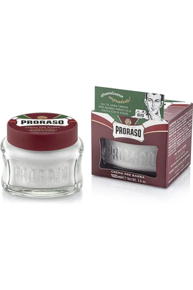 Proraso Pre-Shave Cream Coarse Beards 100 ml Tıraş Öncesi Kremi - Resim 2