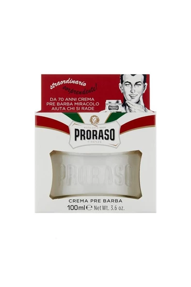 Proraso Pre-Shave Cream Sensitive Skin 100 ml Tıraş Öncesi Kremi