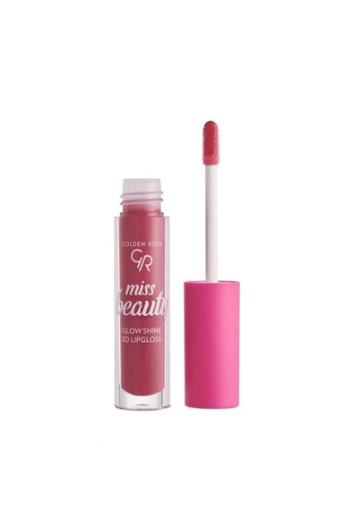 Golden Rose Miss Beauty 3D Lip Gloss 04 Pink Dream Dudak Parlatıcısı - 2