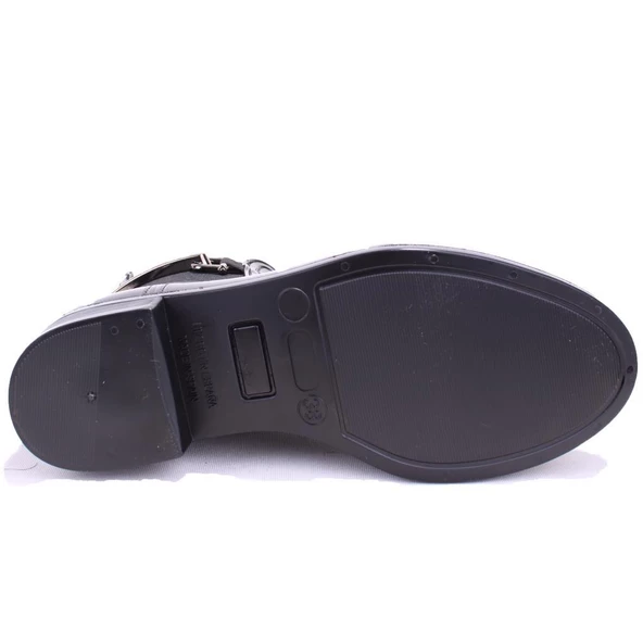 Igor W10173 Urban Trabilla Siyah Rugan Ortopedik Günlük Düz Topuk Kadın Bot - 4