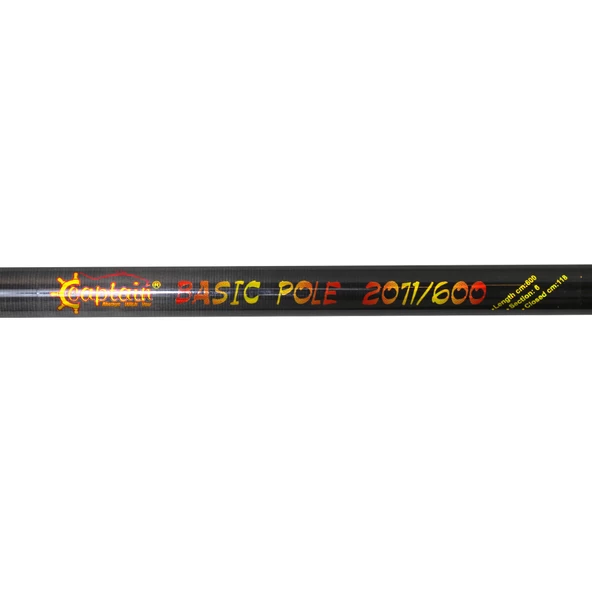 Captain 2071 Basic Pole 20 T Karbon Göl Kamışı  500 cm - 3