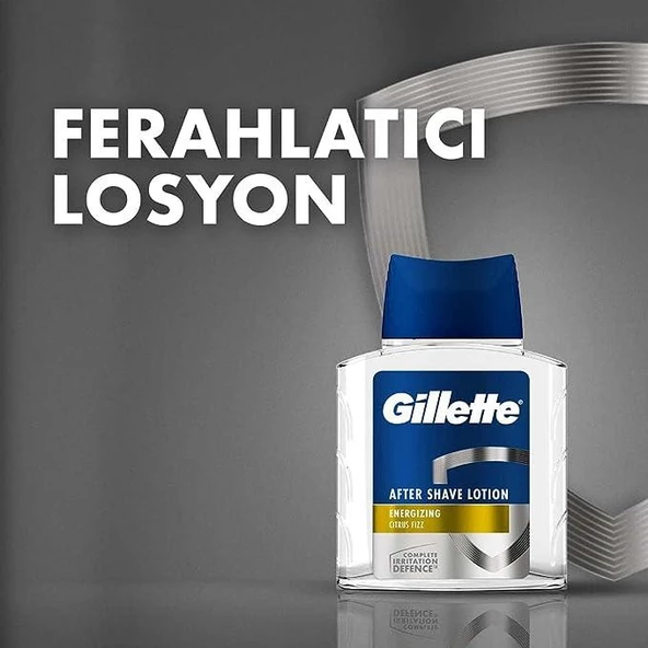 Gillette After Shave Energizing Citrus Fizz 100 ml Tıraş Sonrası Losyon - 3